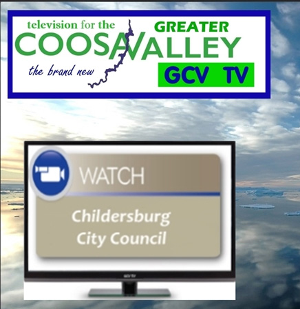 Childersburg City Council meeting for Tuesday, August 2nd