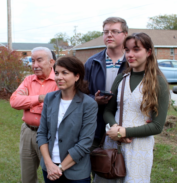 Community Garden Food Distribution Center dedicated in memory of Rob Blanchard